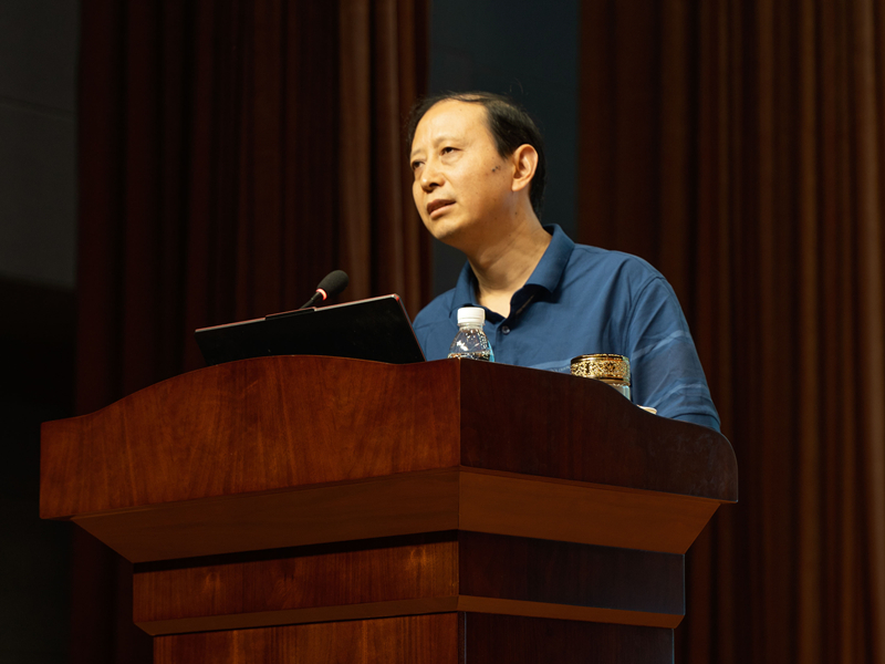 郑州大学书法学院黄修珠副教授到我们讲学