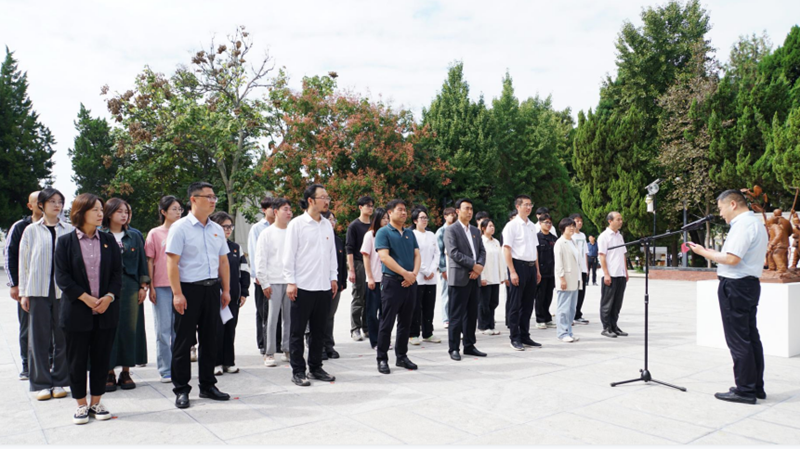 我们与兰考焦裕禄纪念园共建党员干部教育基地