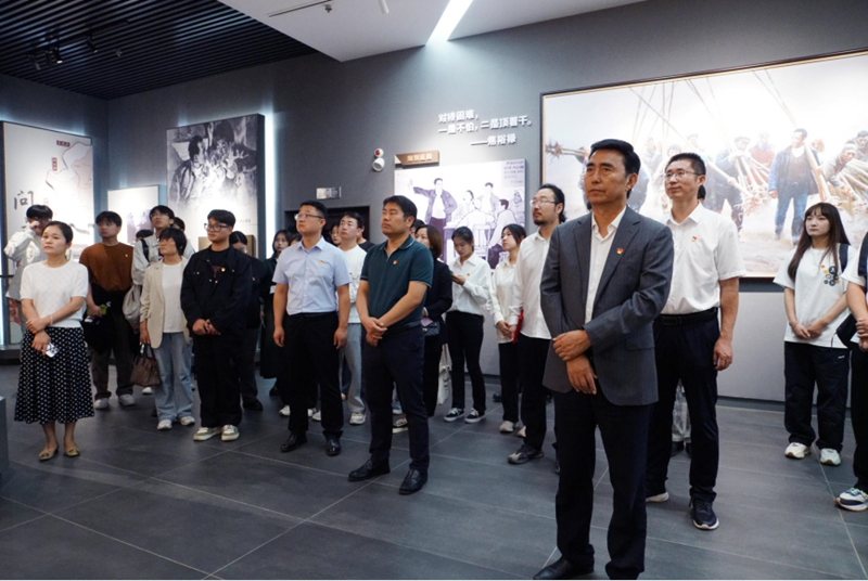 我们与兰考焦裕禄纪念园共建党员干部教育基地