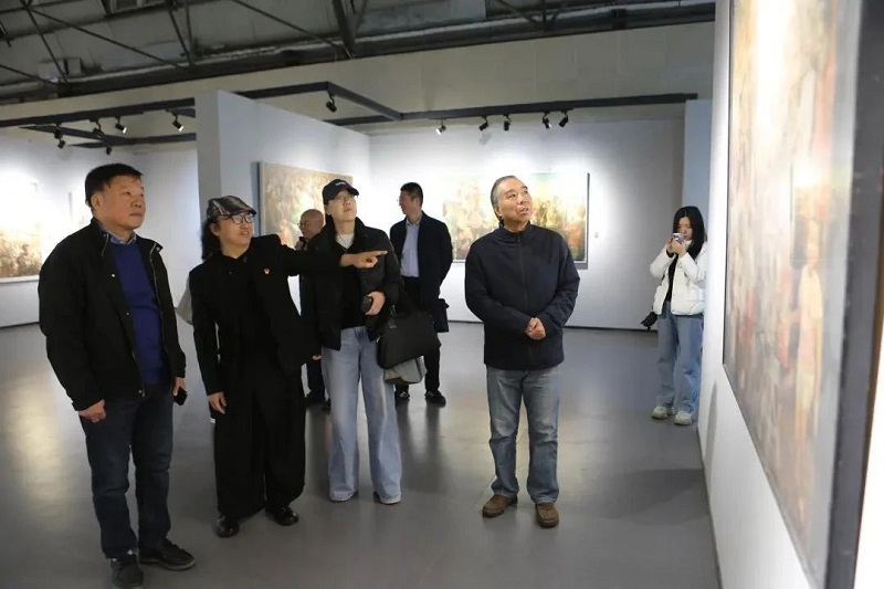 励志丹青——刘德山美术作品展在BV1946伟德举行