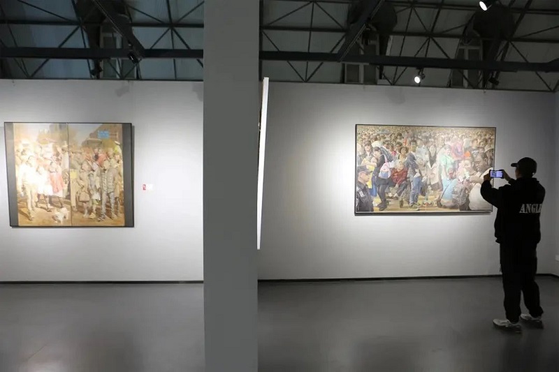 励志丹青——刘德山美术作品展在BV1946伟德举行