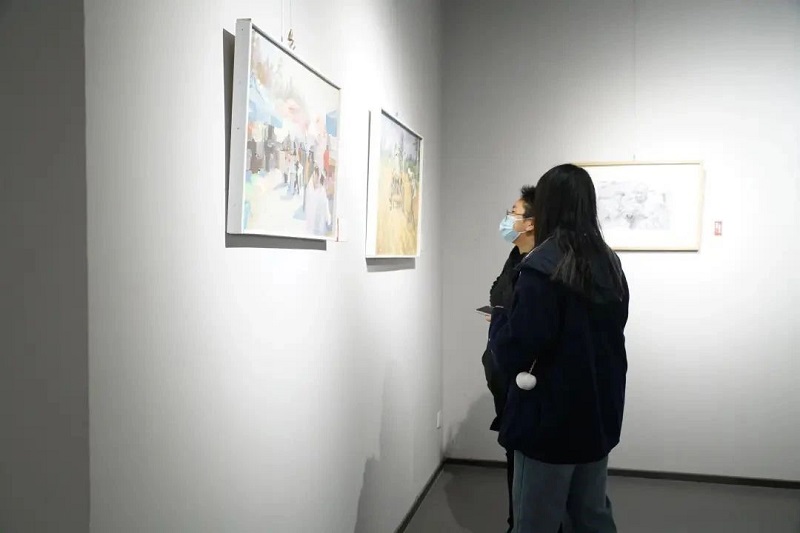 励志丹青——刘德山美术作品展在BV1946伟德举行