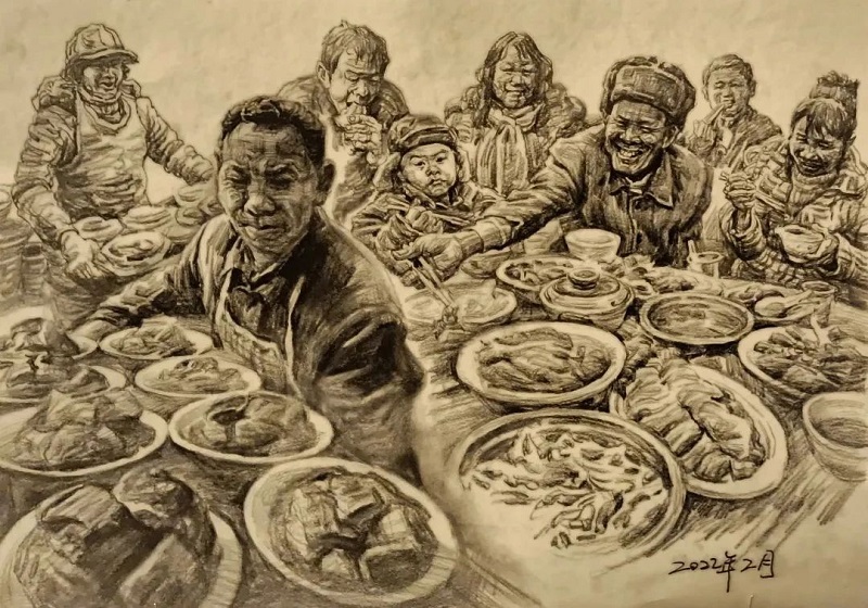 励志丹青——刘德山美术作品展在BV1946伟德举行