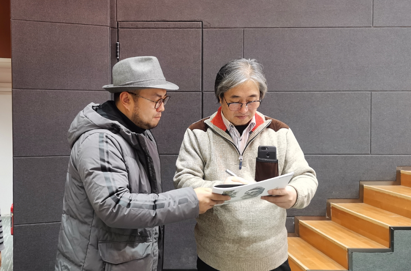 清华大学美术学院博士生导师胥建国受聘为我们名誉教授