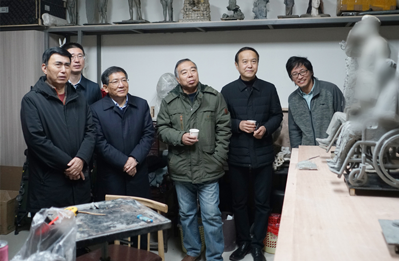 我们召开备战第十四届全国美展第七次工作推进会