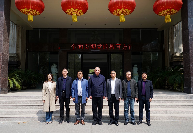 河南省民办教育协会会长任锋到我们调研指导工作