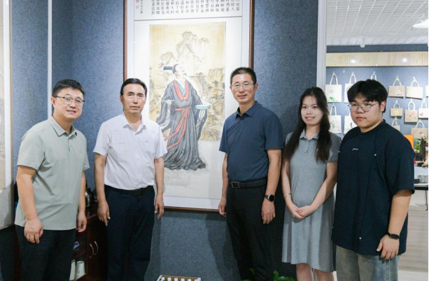 翰墨润中原赋能乡村美育丨我们与温县举行共建大学生社会实践基地揭牌仪式 图片