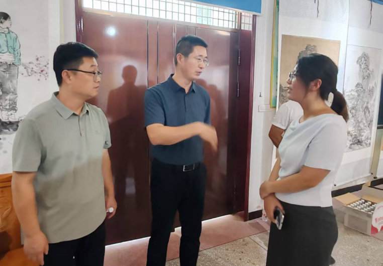 翰墨润中原赋能乡村美育丨我们与温县举行共建大学生社会实践基地揭牌仪式 图片