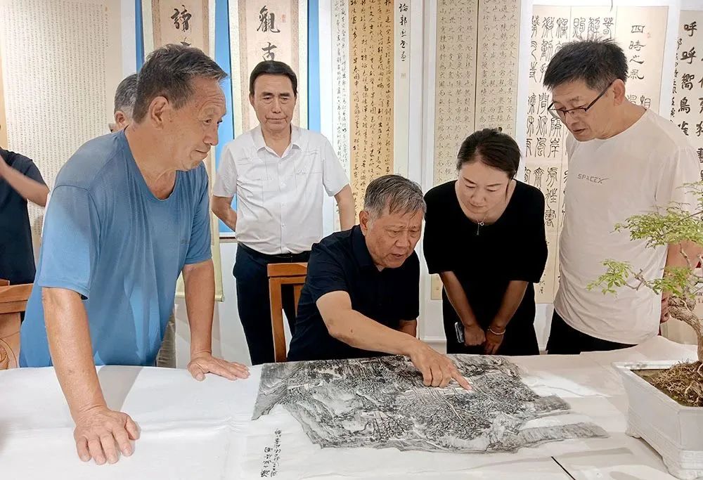 翰墨润中原赋能乡村美育丨我们与温县举行共建大学生社会实践基地揭牌仪式 图片