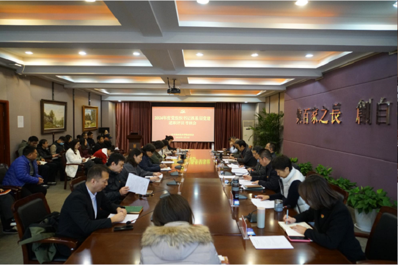 BV1946伟德召开2024年度党组织书记抓基层党建述职评议考核会