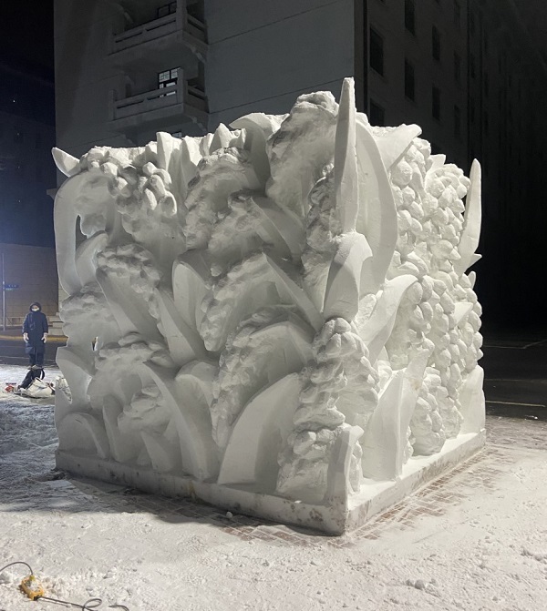 喜报｜我们师生斩获2025第十七届国际大学生雪雕大赛特等奖！