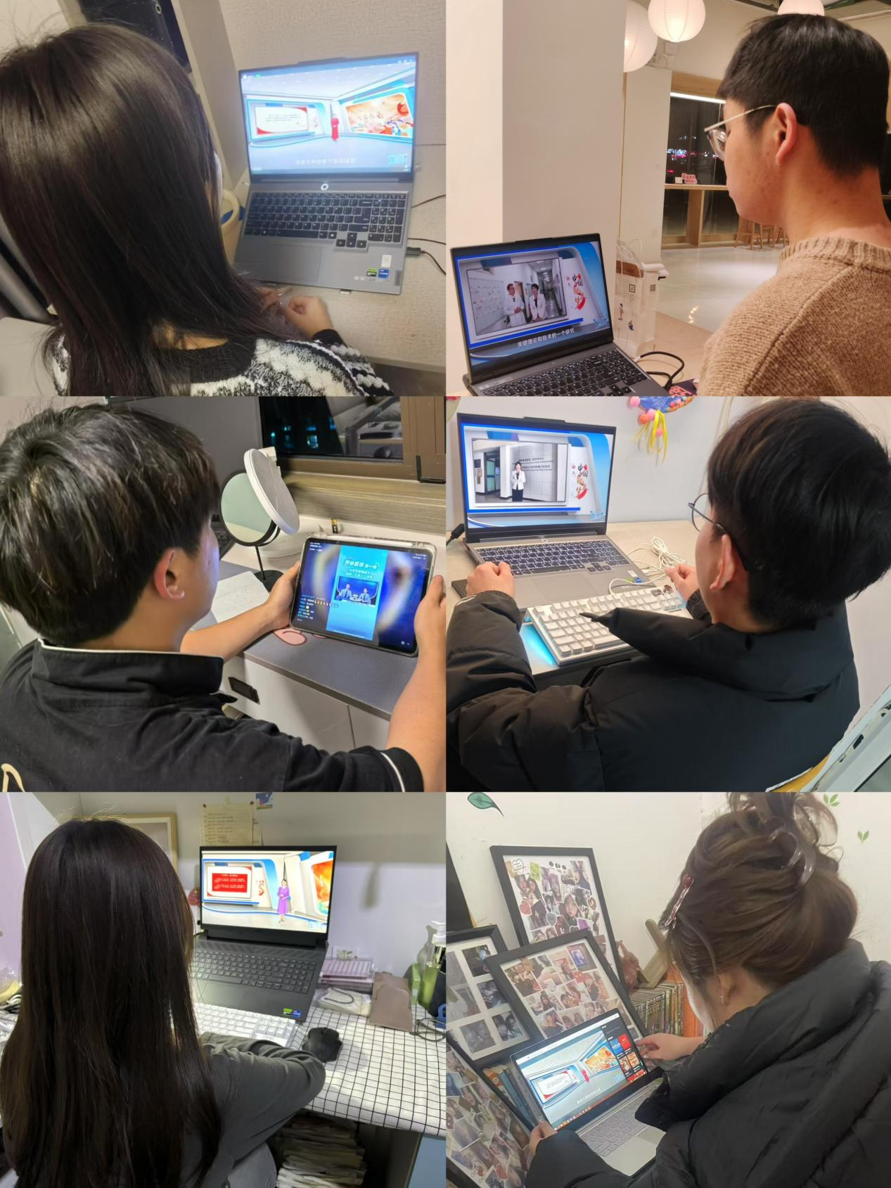 我们组织学生观看“新质引领 创启未来”主题思政教育实践活动