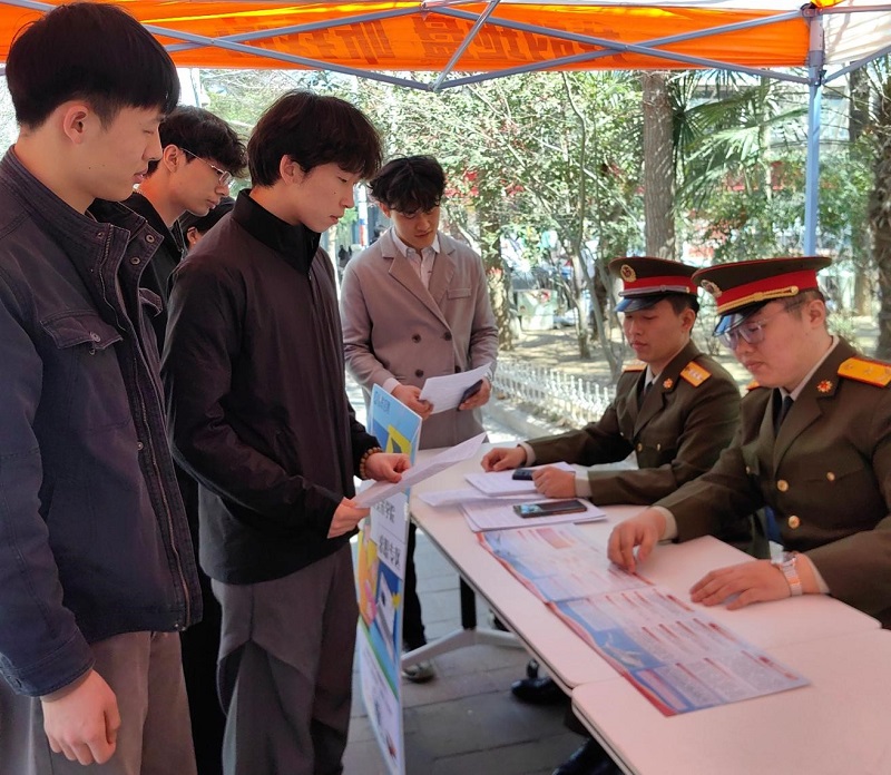 我们征兵资助宣传活动圆满举办 
