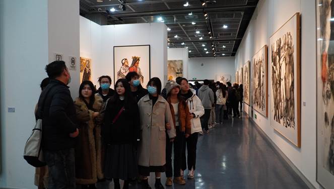 ​我们名誉教授王颖生作品参展“墨局—当代七人展”