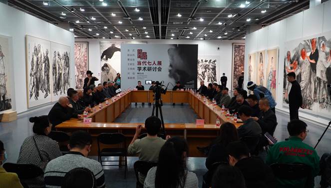 ​我们名誉教授王颖生作品参展“墨局—当代七人展”