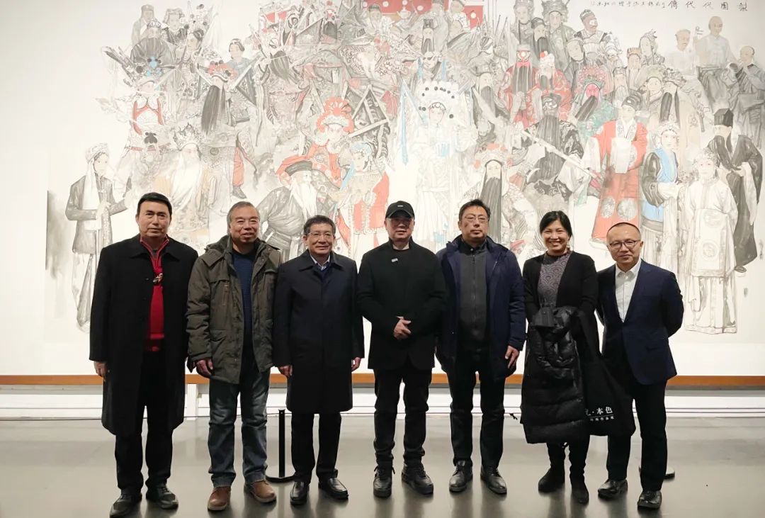 我们名誉教授王颖生绘画作品展在郑州美术馆隆重开幕