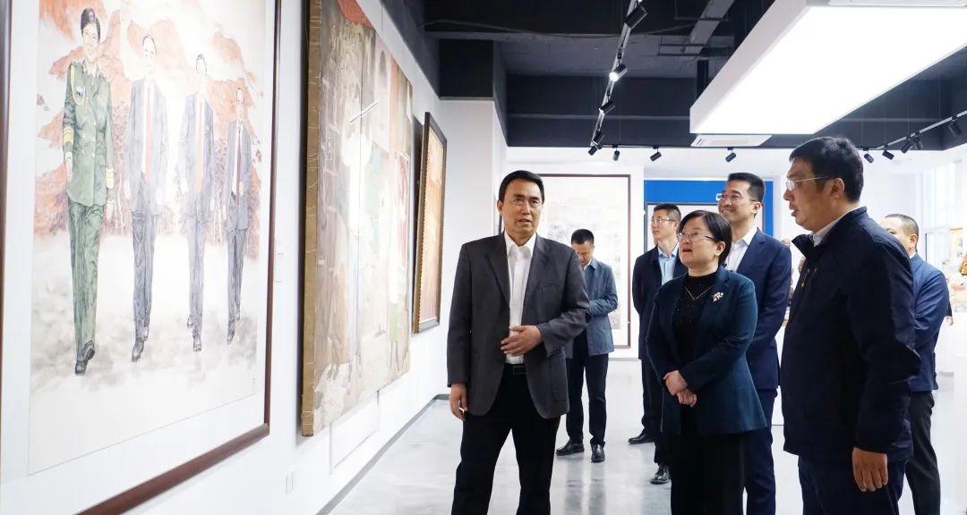 中牟县委书记丁文霞一行到我们调研