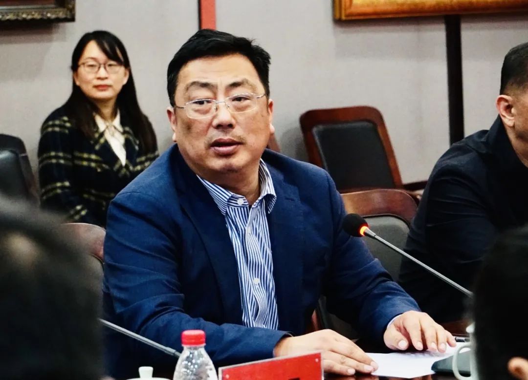 河南省教育厅高教处处长张水潮一行莅临我们调研指导工作