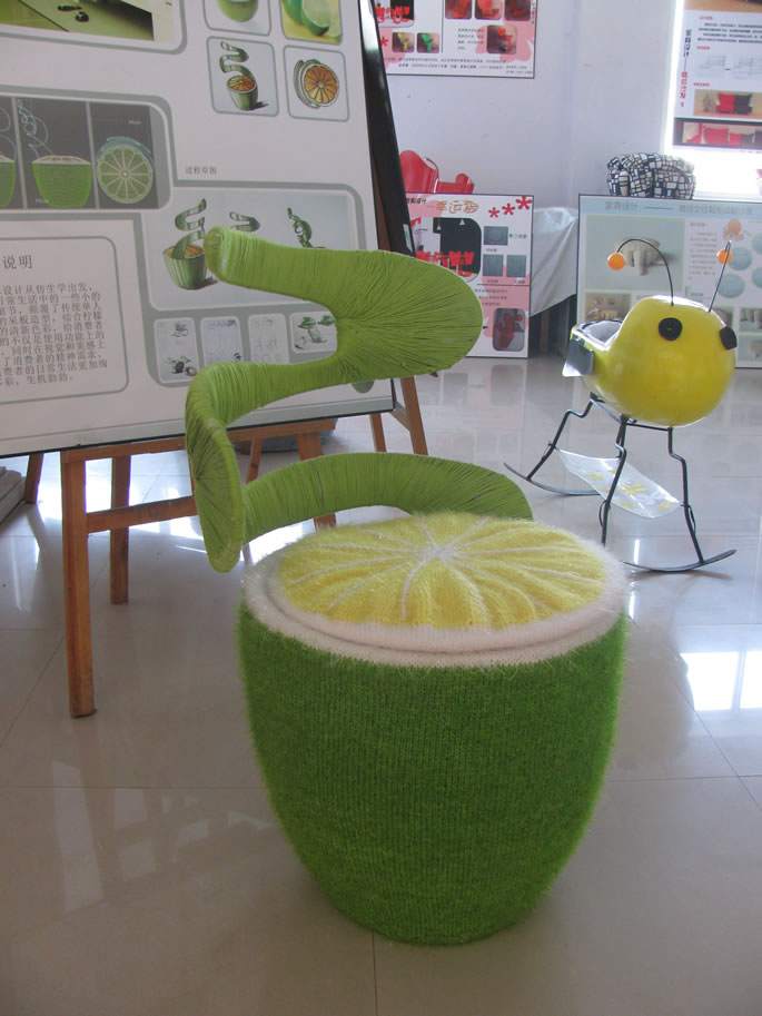 我们2008级产品艺术设计专业学生举办家具设计展 我们2008级产品艺术设计专业学生举办家具设计展