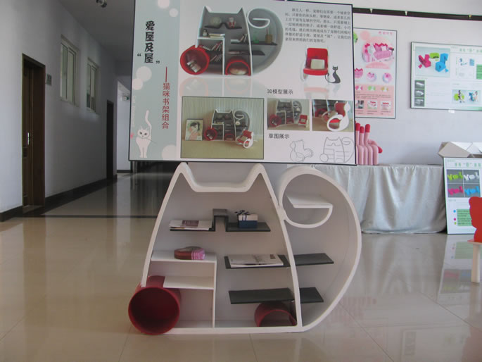 我们2008级产品艺术设计专业学生举办家具设计展 我们2008级产品艺术设计专业学生举办家具设计展