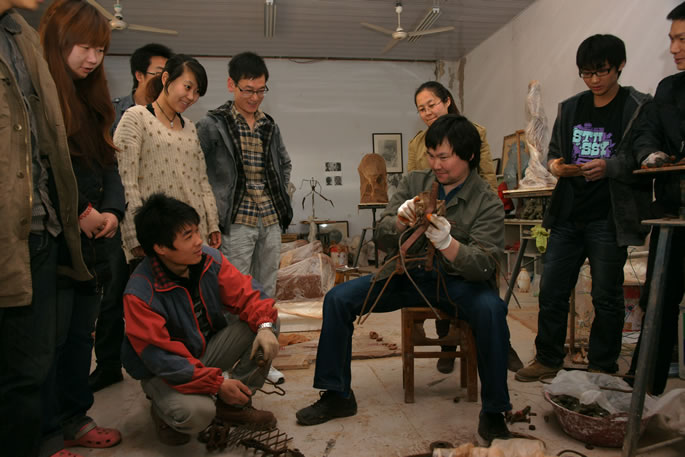 俄罗斯列宾美术学院艺术家到我们任教 俄罗斯列宾美术学院艺术家到我们任教
