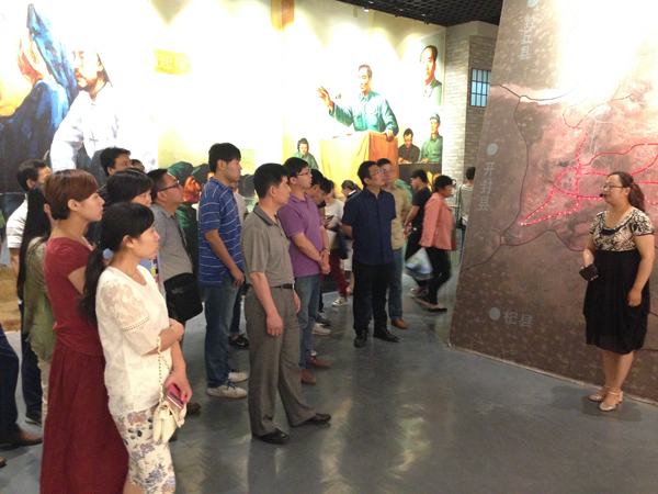 我们党支部组织教师党员参观焦裕禄纪念馆 我们党支部组织教师党员参观焦裕禄纪念馆