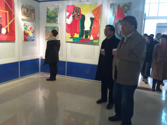 我们俄罗斯外教维克多教授油画工作室作品展隆重开幕 我们俄罗斯外教维克多教授油画工作室作品展隆重开幕