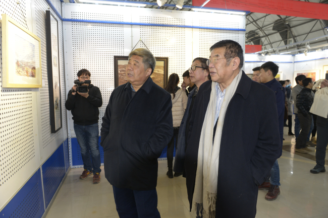 河南省第十一届水彩粉画作品展在我们艺术展览中心隆重开幕