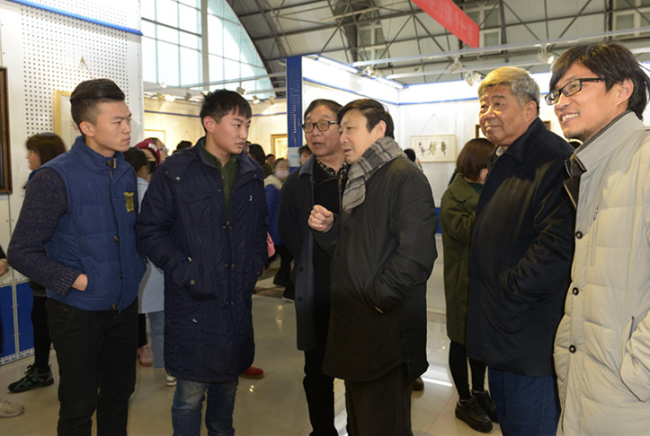 河南省第十一届水彩粉画作品展在我们艺术展览中心隆重开幕
