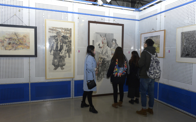 河南省高校美术教师绘画作品展开幕式暨座谈会在我们举办 河南省高校美术教师绘画作品展开幕式暨座谈会在我们举办