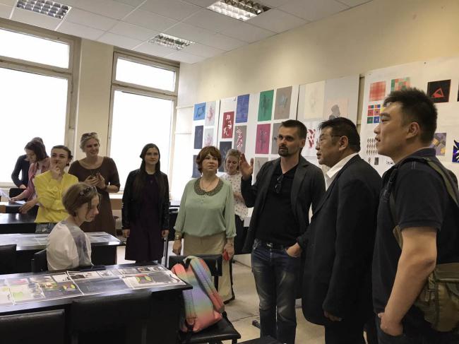 我们领导出访俄罗斯四所顶尖美术学院—开启我们与俄方高校交流新里程 我们领导出访俄罗斯四所顶尖美术学院—开启我们与俄方高校交流新里程