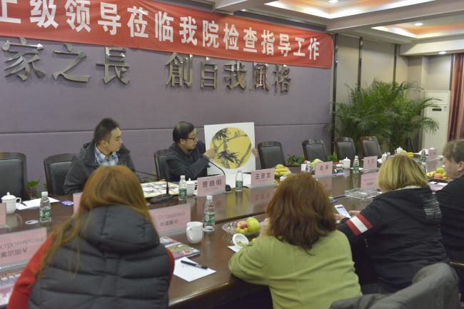 俄罗斯美术交流团来访我们 俄罗斯美术交流团来访我们