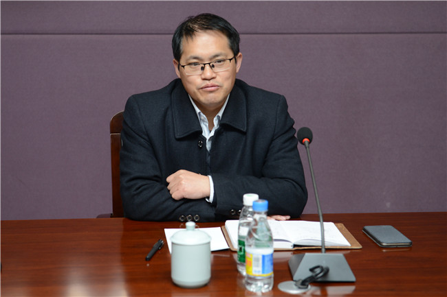 轻院合作办学处领导到我们检查期初工作