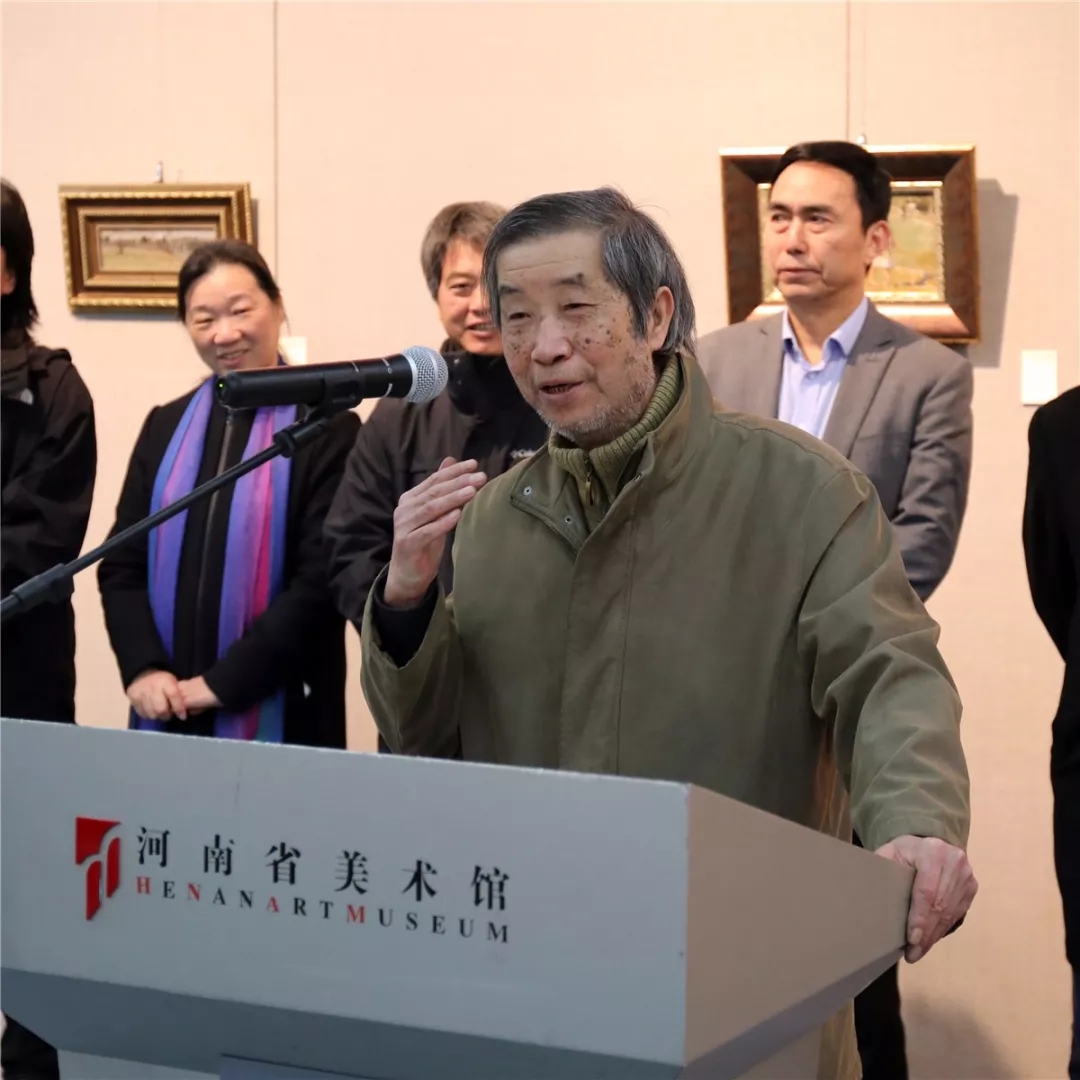 我们师生参观“方寸之间——俄罗斯小幅油画作品展”