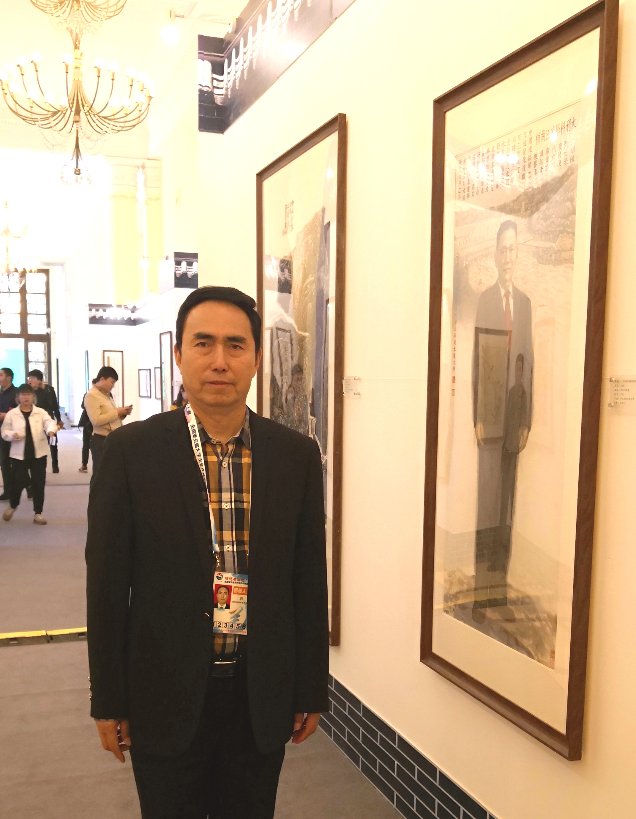 我们石品院长美术作品荣获全国大学校长书画摄影作品展“大学校长风采奖” 我们石品院长美术作品荣获全国大学校长书画摄影作品展“大学校长风采奖”