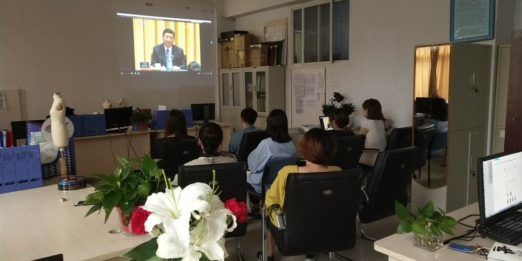 我们组织学习习近平总书记在全国教育大会重要讲话