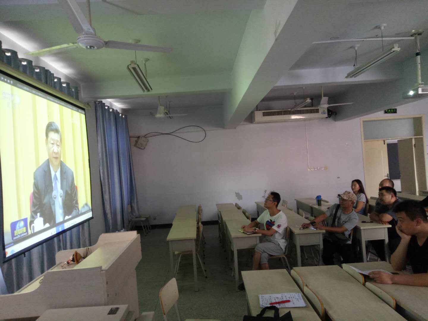 我们组织学习习近平总书记在全国教育大会重要讲话