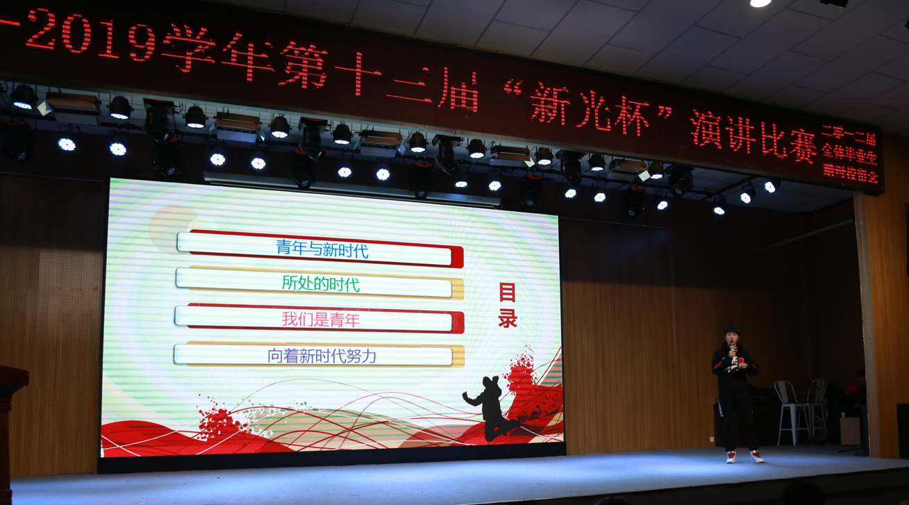 延续传承 不忘初心——“新光杯”演讲比赛圆满落幕 延续传承 不忘初心——“新光杯”演讲比赛圆满落幕