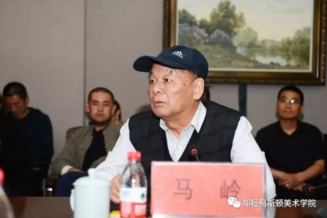 河南省美协专家团莅临我们指导备战第十三届全国美展工作