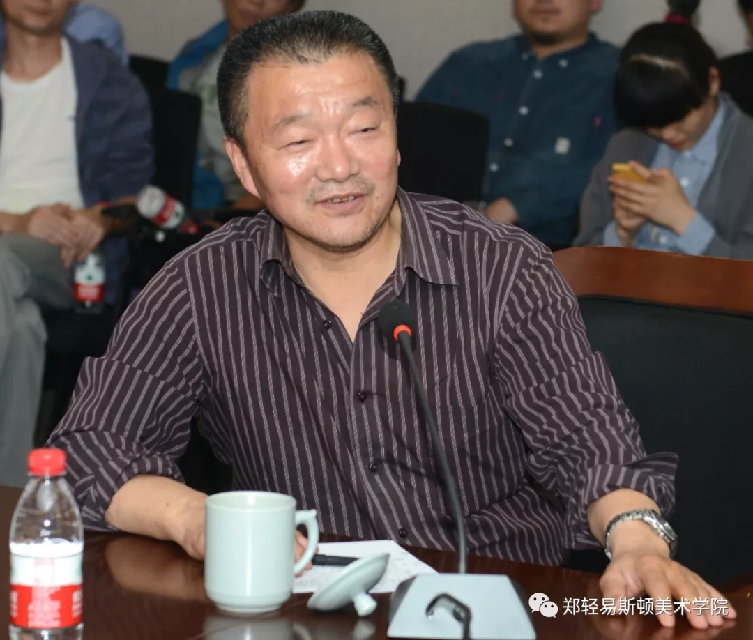 河南省美协专家团莅临我们指导备战第十三届全国美展工作